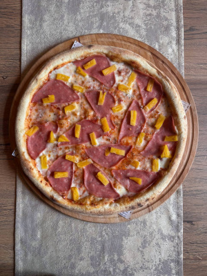 Гавайская с ветчиной